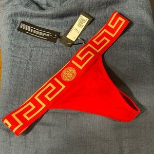 ‼️ SOLD ‼️Versace Greca Border Thong
